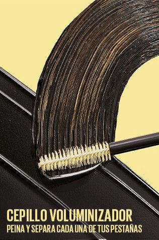 Colosal masca bubble very black washable