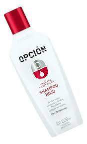 Opcion shampu rojo x225g 
