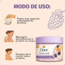 Dove Beauty Scrub exfoliante corporal x280g Mora