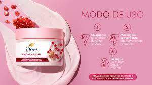 Dove Beauty Scrub exfoliante corporal x280g Gran.