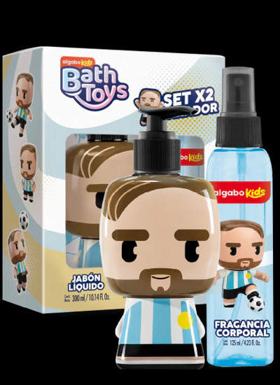 Algabo Messi Body splash+ Jabon