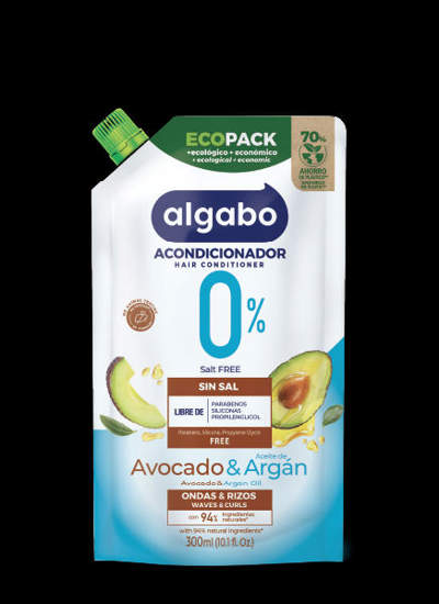 Algabo Acond. Dp x300ml Avocado y Argan