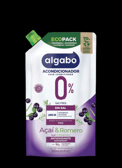 Algabo acond. Dp x300ml Acai y Romero