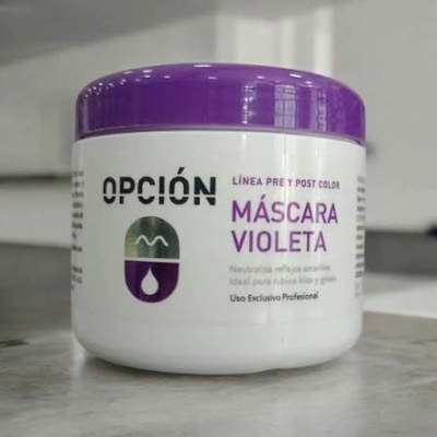 Opcion Máscara x300g Violeta