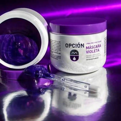 Opcion Máscara x300g Violeta
