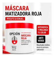 Opcion Máscara x300g Rojo