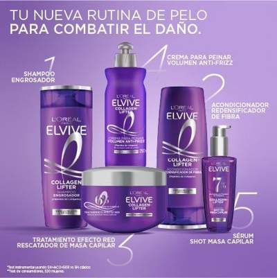 Elvive Masc. de trat. x300g Collagen Lifter