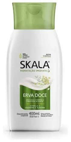 Skala crema corporal x400ml Erva Doce