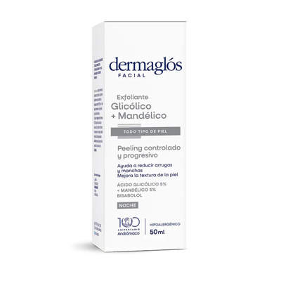 Dermaglos Exfoliante x50 ml Glicol+mandelico