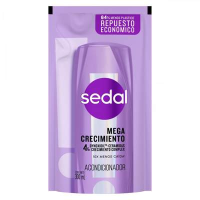 Sedal acon dp x 300 ml mega crecimiento