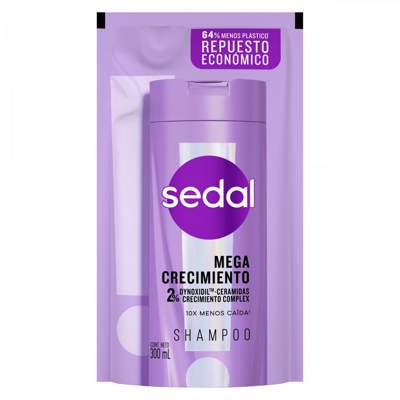 Sedal shamou x 300ml DP mega crecimiento