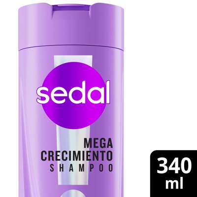 Sedal Sh. x340ml Mega Crecimiento