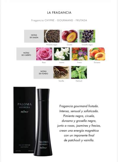 Paloma Herrera EDP x100ml Intense
