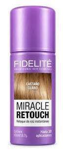Fidelite miracle retouch aero x100 castaño claro