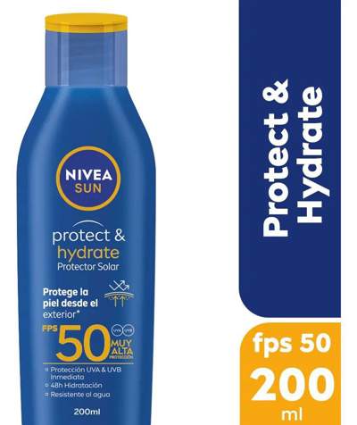 Nivea sun protec. & hydrate fps 50x 200