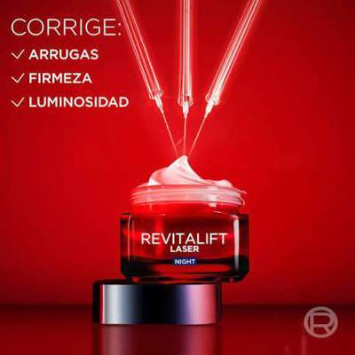 L'oreal Revitalift Laser Cr. Noche T. accion x50ml