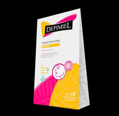 Depimiel bandas dep. rostro x12